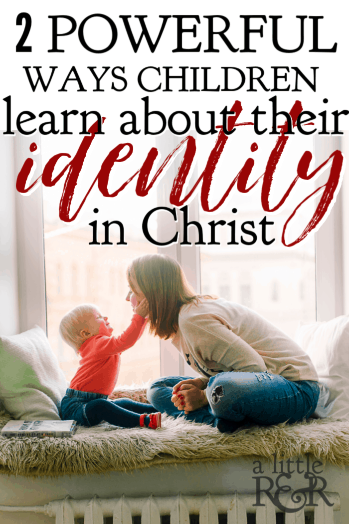 Here are two ways we can begin helping our children learn who they are in Christ Jesus and lay a strong foundation for them to become powerful leaders in their generation. #alittlerand #identityinChrist #motherhood #parenting #Christian #Christianliving #spiritual #spiritualgrowth #warroom #Bible #God #jesus