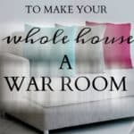 Download this set of pocket prayers to make your whole house a war room as you clean your house each day.