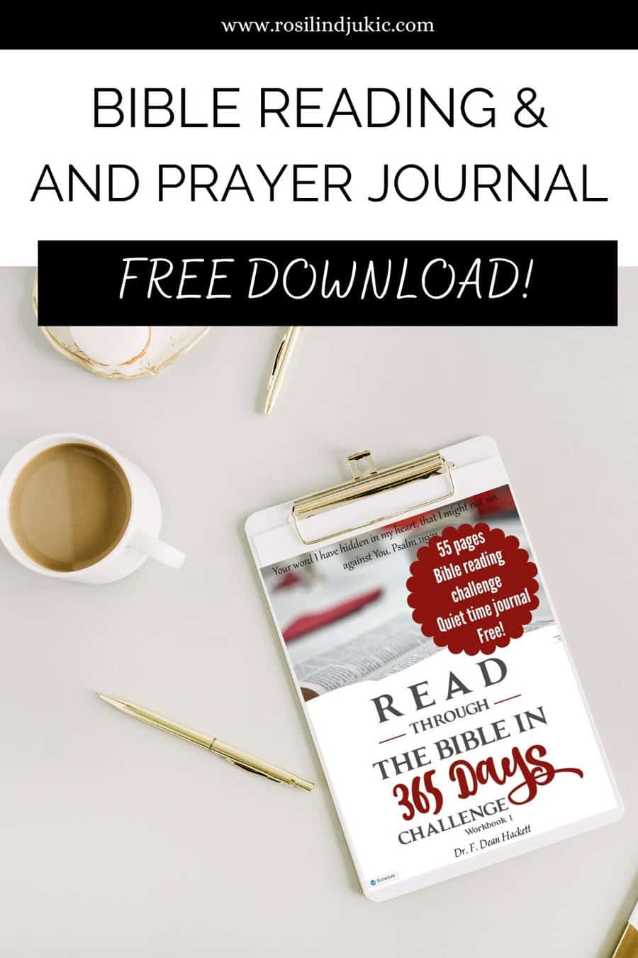 A Free Bible Reading and Prayer Journal – A Little R & R