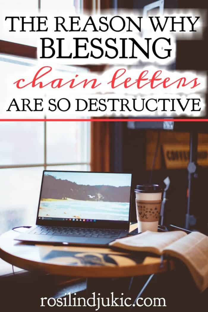 We often find chain letters annoying, they can potentially carry viruses or malware, but there is one more reason why they are so destructive.