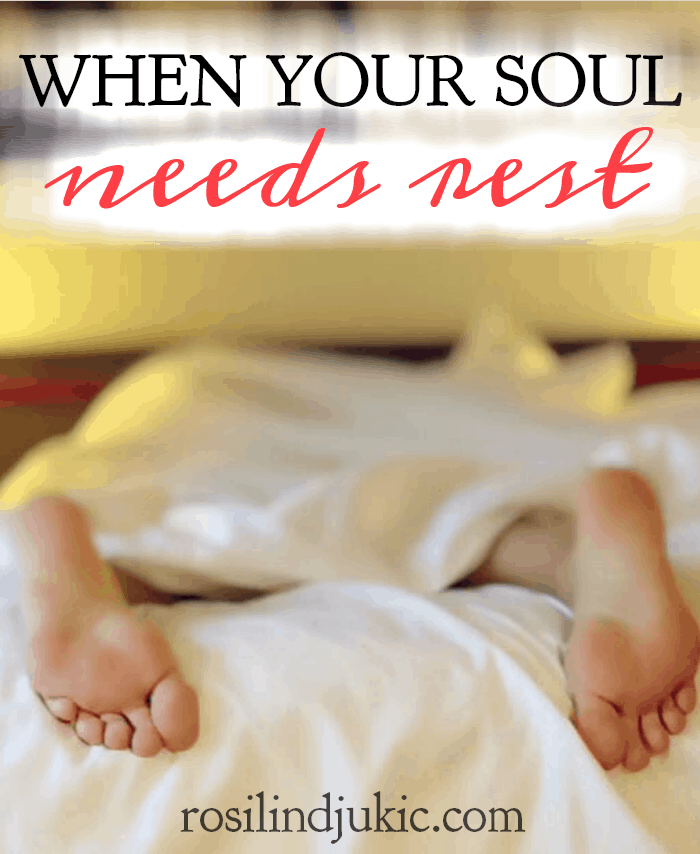 Are you soul-weary? There are times when our soul needs rest, and to be able to release all of the burdens and pain we carry. Join me for this new study!