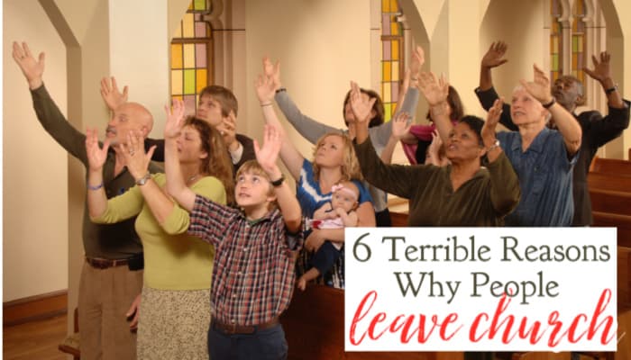 6 Terrible Reasons People Leave Church