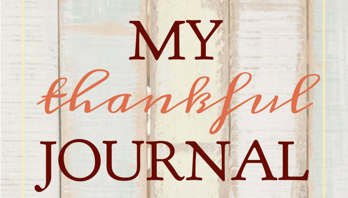 My Thankful Journal – Free Download