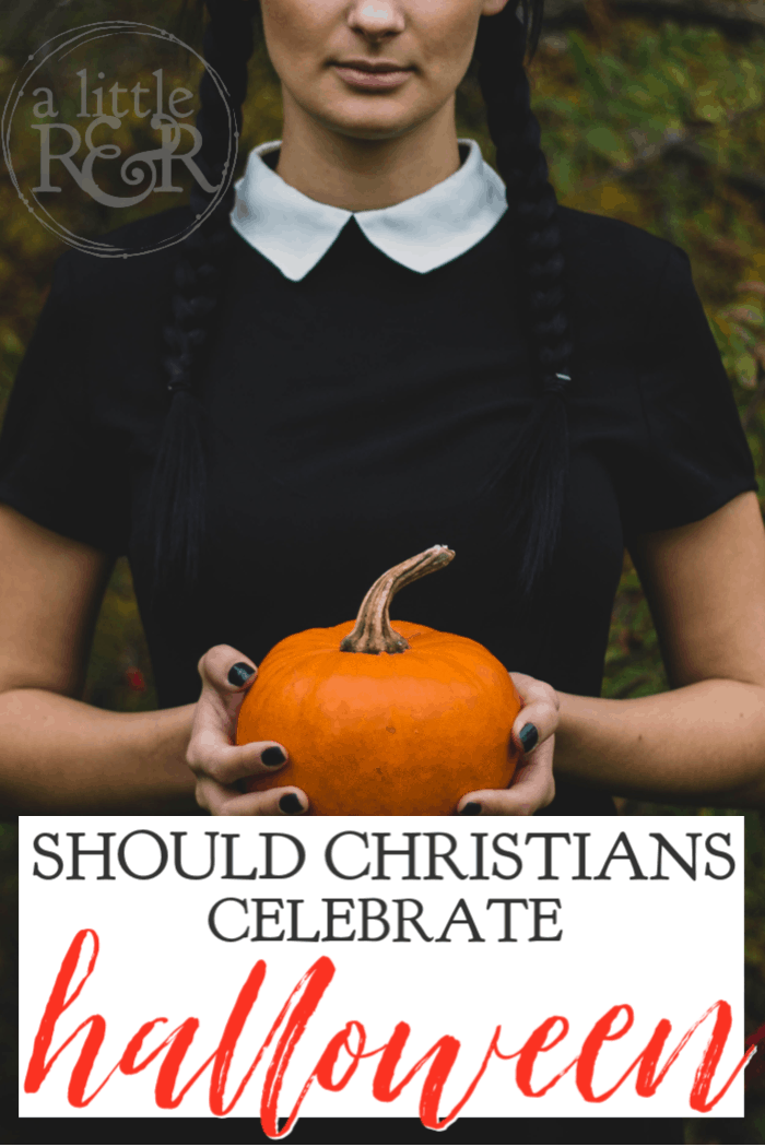 The question arises should Christians celebrate Halloween? Is it celebrating the devil, or is there a way that Christians can use it as an opportunity? #alittlerandr #Halloween #Christians #evangelism #gospel