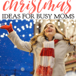 Moms tend to spend all of their time making sure that our families have a meaningful Christmas, so here some Christmas ideas for busy moms. #alittlerandr #Christmas #Christmasactivities #advent #Jesus