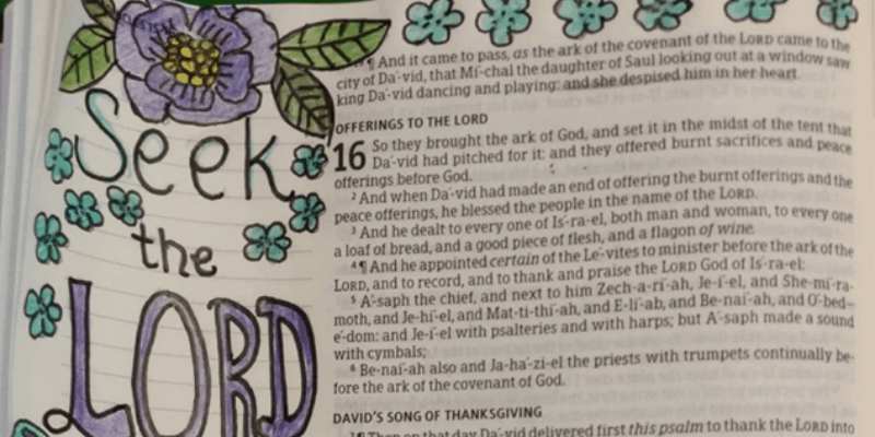 How To Jumpstart Your Bible Journaling with 6 Examples