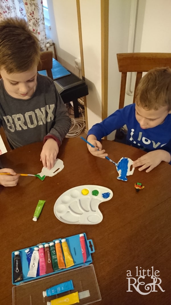 Help your children connect the events of Christmas and Easter by doing this DIY Easter Tree study with them. #alittlerandr #easter #eastertree #easterdiy #eastercraftsforkids