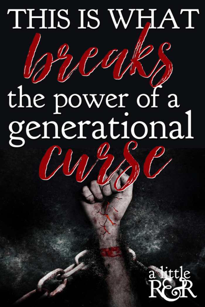 If you see destructive behavior repeated in your family lineage, there may be a generational curse. Here is how you can break power that and walk free. #alittlerandr #generations #curse #onlineBiblestudy #Biblestudyforwomen #John #Jesus #Easter