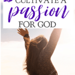 The Christian life is filled with mountain tops and valleys, but here are 4 ways we can cultivate a passion for God that sustains us during the valleys. #alittlerandr #Psalms #onlinewomensBiblestudy #onlinebiblestudy