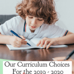 Here are our curriculum choices for the 2019-2020 school year as a MERLD Homeschool family and why we made the choices we have. #homeschool #homeschoolcurriculum #languagedisorder