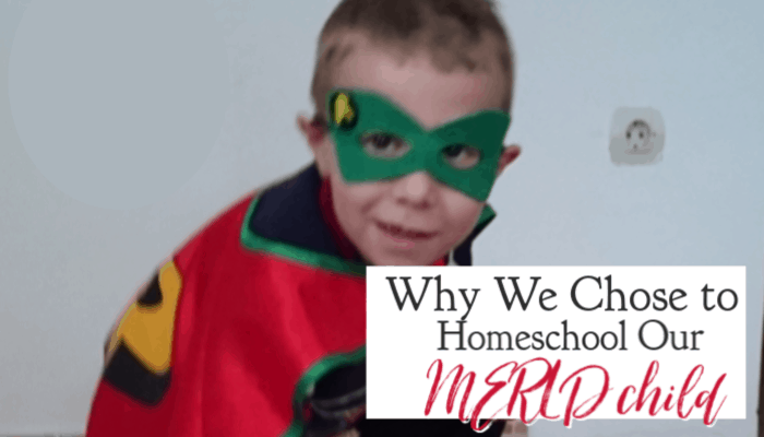 Why We Chose to Homeschool Our MERLD Son