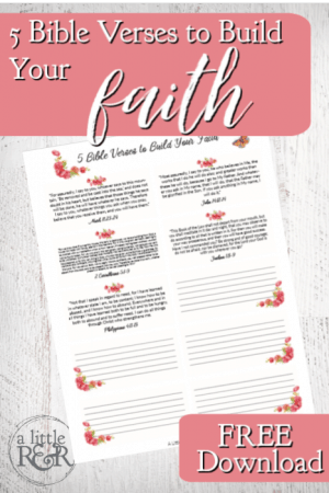 5 Scripture Prayers for Anxiety – Free Printable – A Little R & R