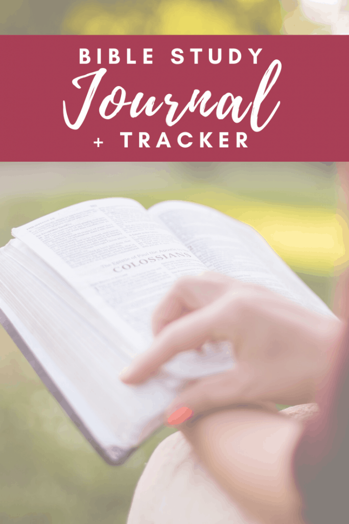 This free Bible study journal and tracker is a perfect tool to help create a meaningful quiet time for the busy mom and side-hustle woman. #alittlerandr #biblestudy #journal #tracker #bible #busymom #sidehustle