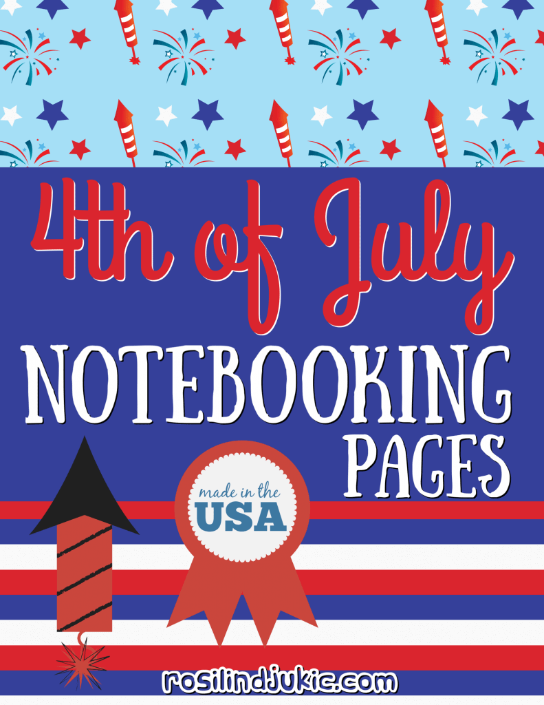 4th of July Notebooking Pages Cover Image