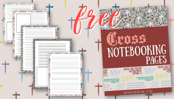 Cross Notebooking Pages