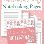 Valentine's Day Notebooking Pages
