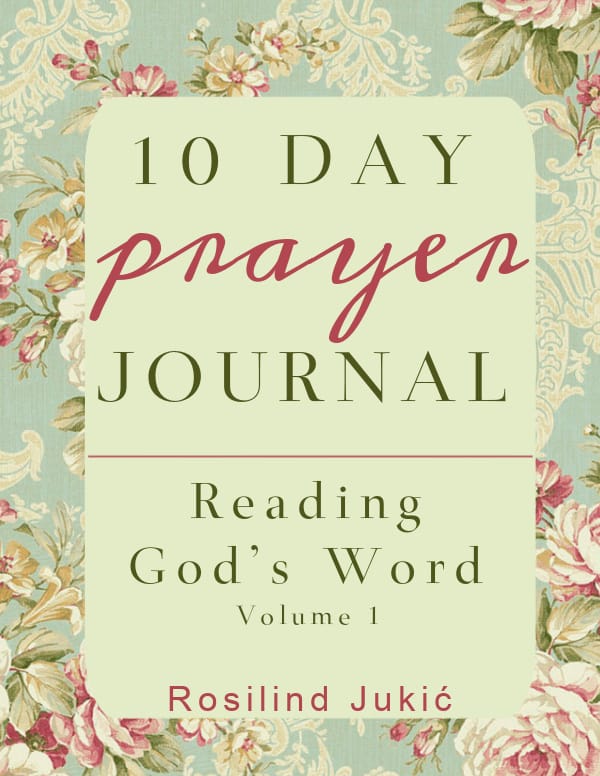 10 Day Prayer Journal - Reading God's Word cover
