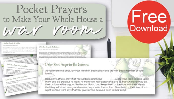 Pocket Prayers to Make Your Whole House a War Room