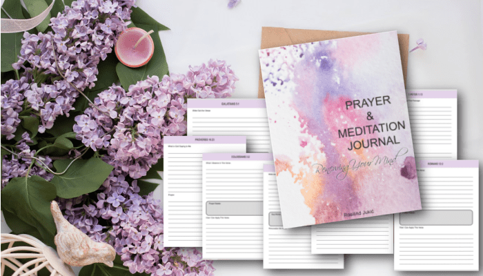 Prayer and Meditation Journal: Renewing Your Mind