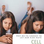 teen girls laying on floor on stomach looking at their phones