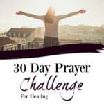 Cover for the 30 Day Prayer Challenge for Healing journal