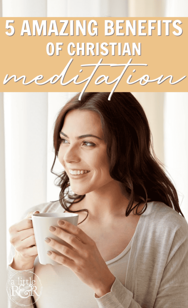 woman in white shirt holding white mug of coffee smiling