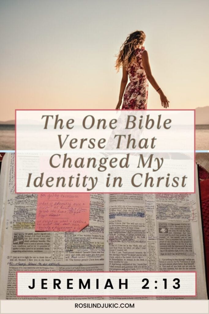 Bible verse that changed how I see my identity in Christ