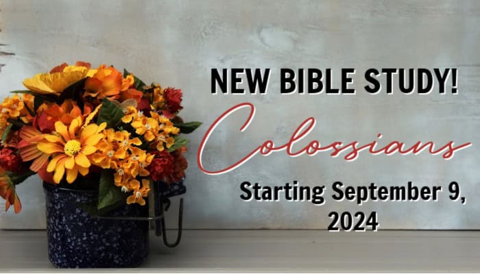 Study the Book of Colossians With Me!