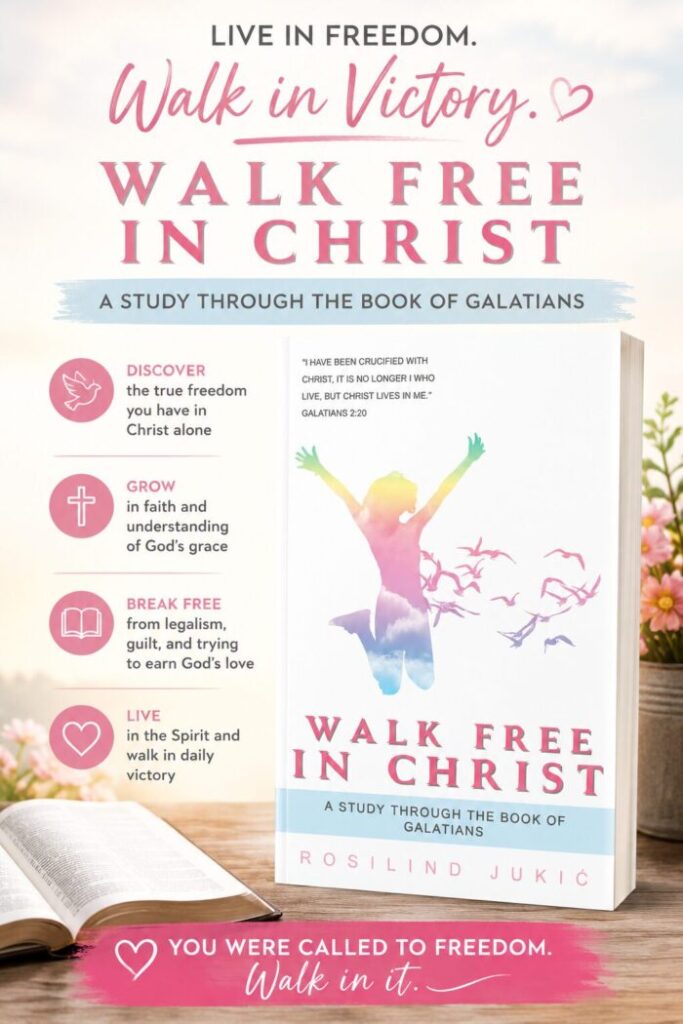 Layout of the book Walk Free in Christ