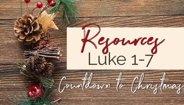 Countdown to Christmas – Week One Resources