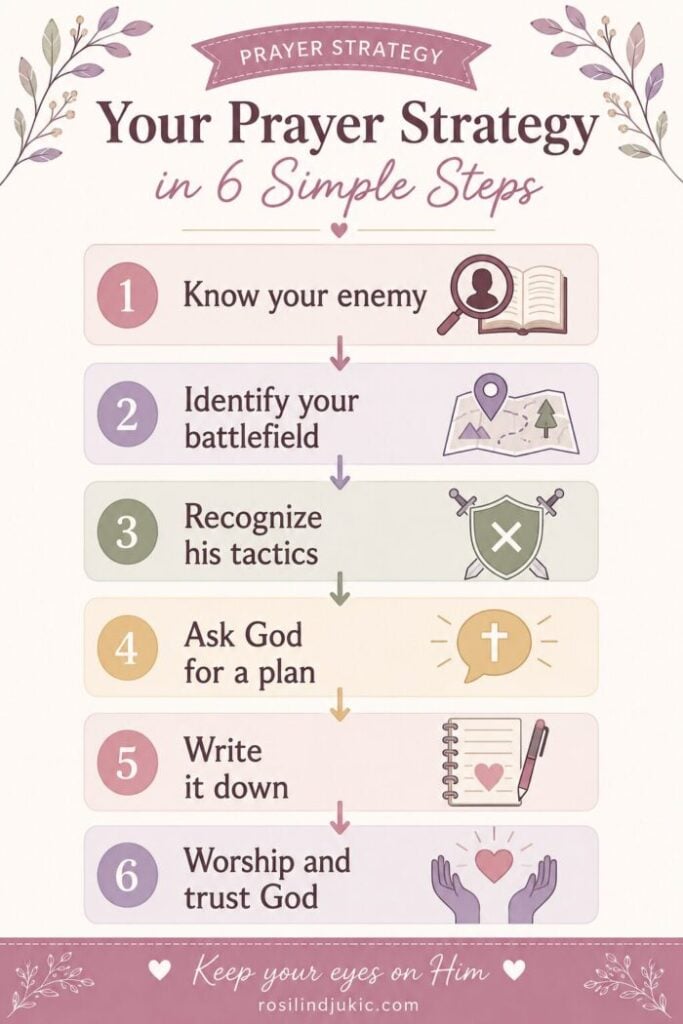 Prayer Strategy Infographic