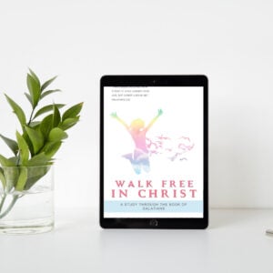 Walk Free In Christ – the Book of Galatians Workbook