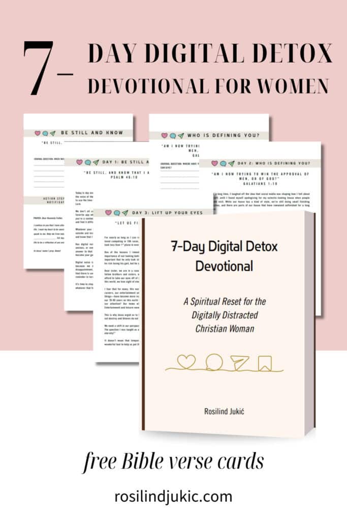 Layout of the 7-Day Digital Detox Devotional