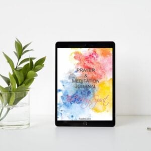 Prayer and Meditation Journal for The Holy Spirit and Speaking in Tongues